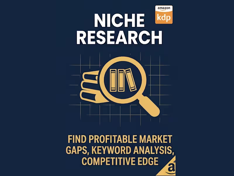 Cover image for Amazon KDP Niche & Keyword Research Report