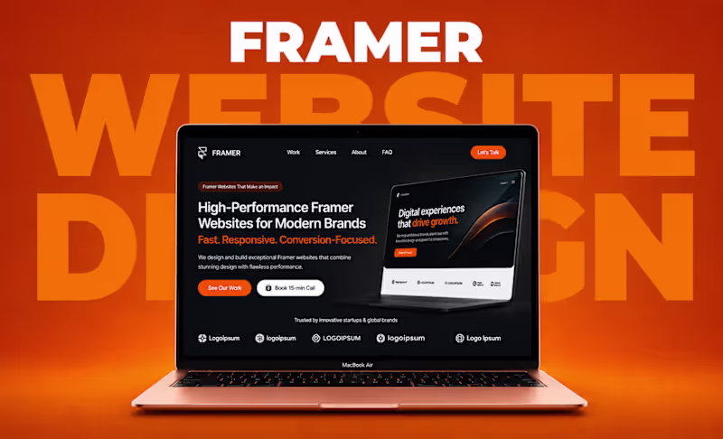 Cover image for Premium Framer Website Design & Development