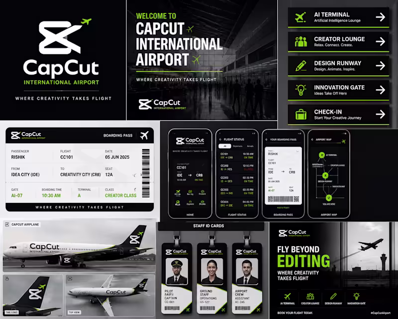 Cover image for ✈️ CapCut International Airport –