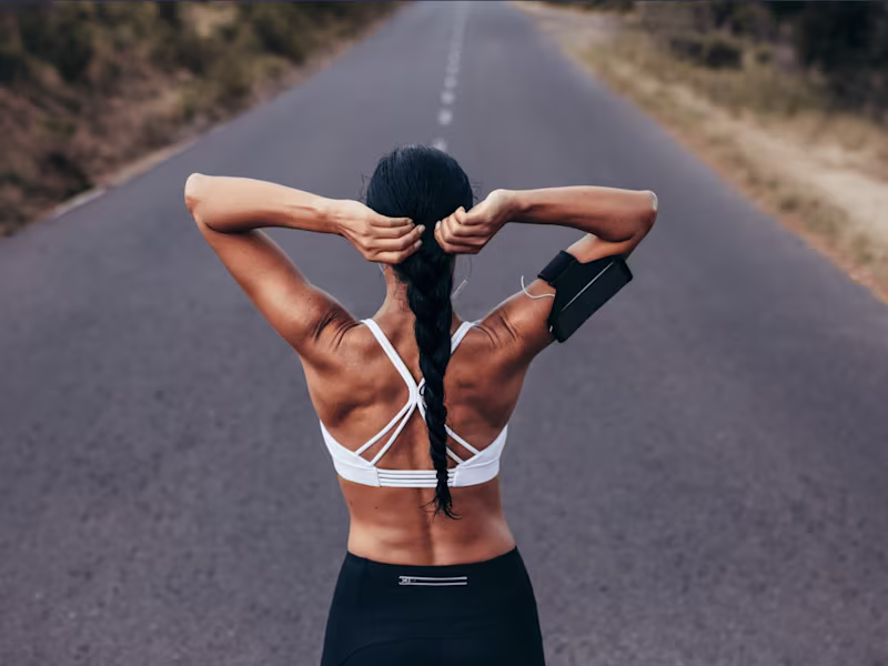 Cover image for Email sample for a fitness brand
