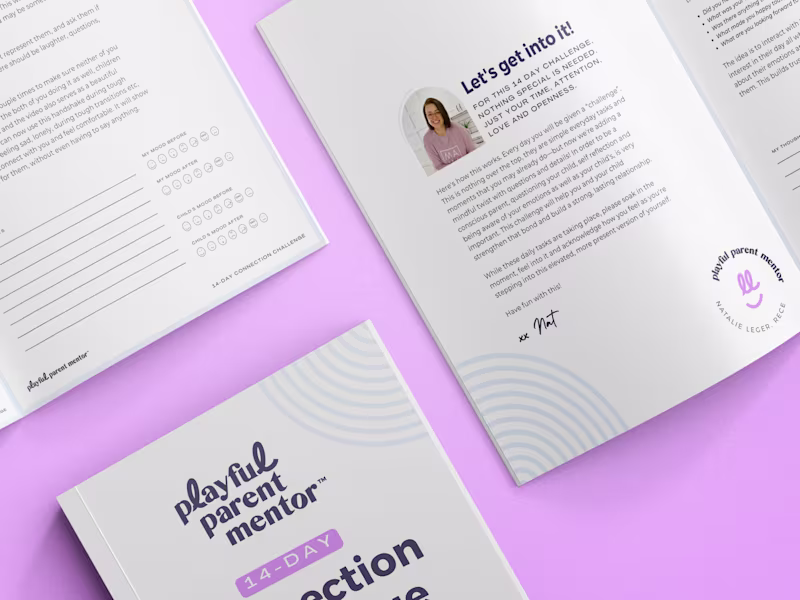Cover image for Playful Parent Mentor ✷ Brand Design