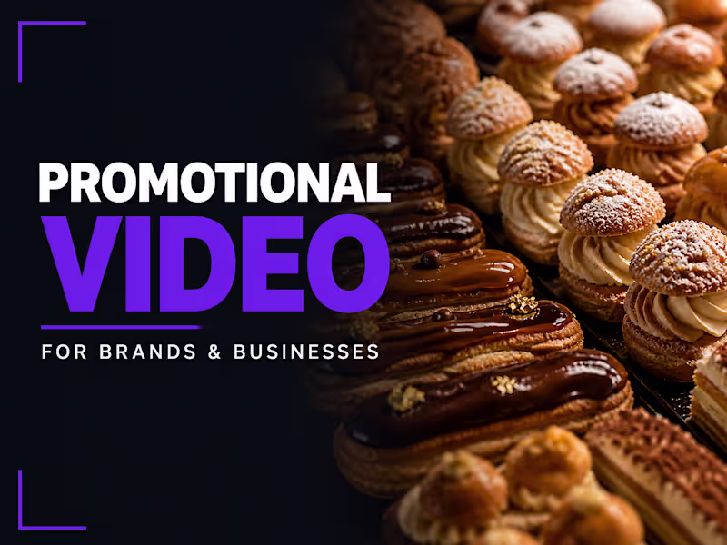 Cover image for Professional Promotional Video for Your Brand