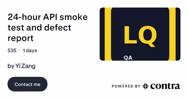 Cover image for API Documentation and QA Release Notes