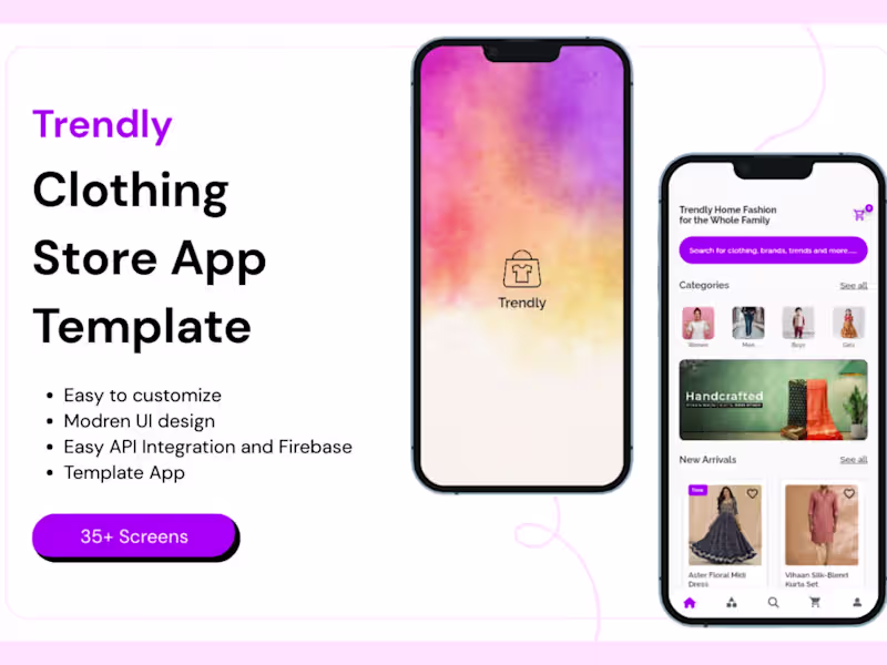 Cover image for Trendly - Online Clothing Store