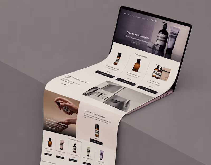 Cover image for A modern and elegant eCommerce