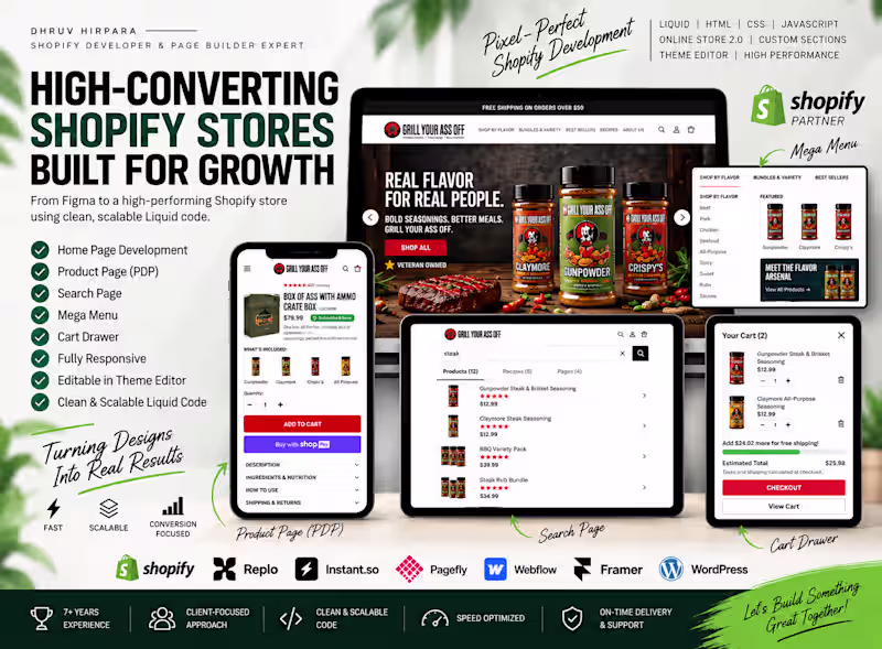 Cover image for Shopify Store Development