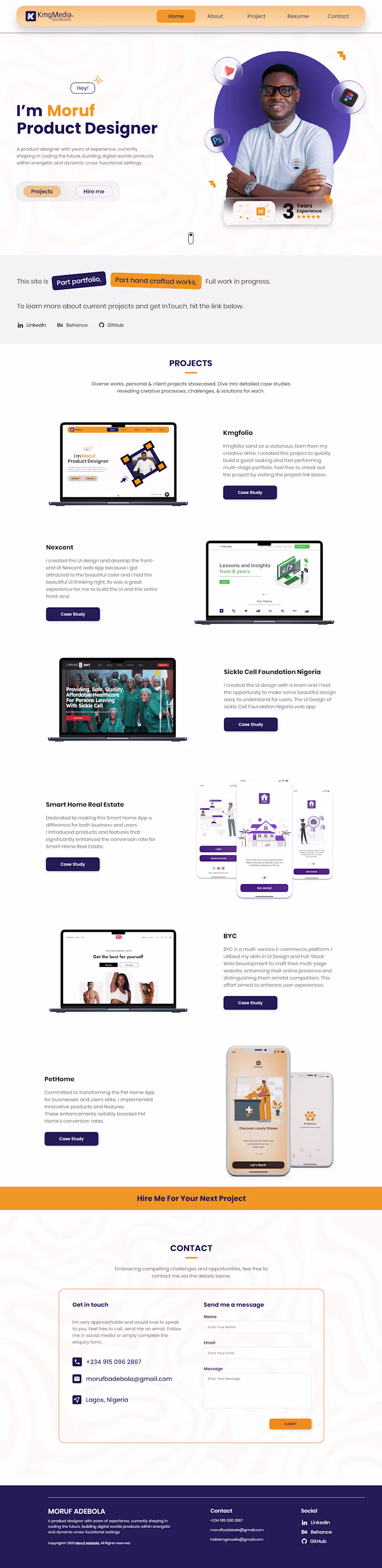 Cover image for My Portfolio UI/UX Design