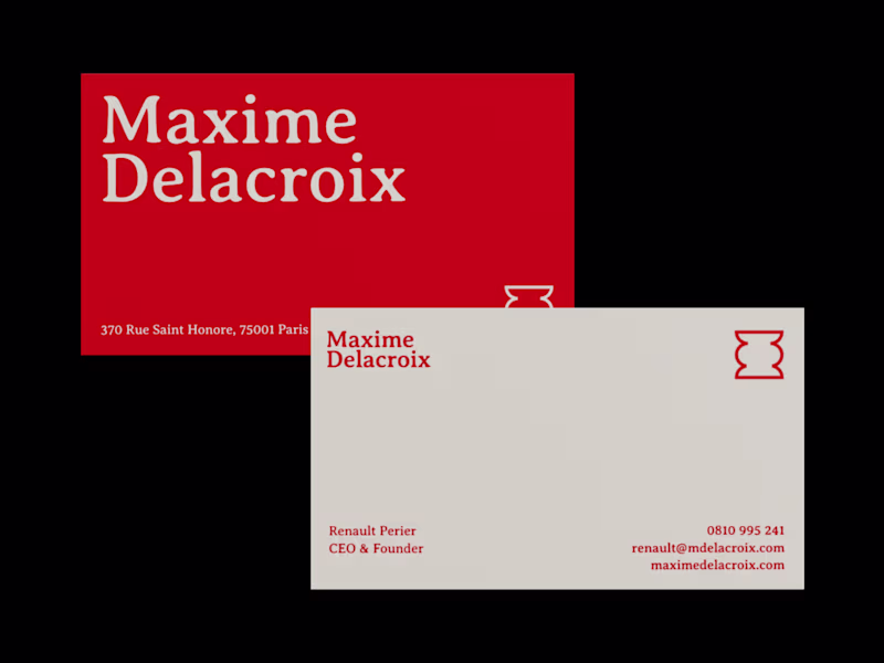 Cover image for Business Card Design using Glorify