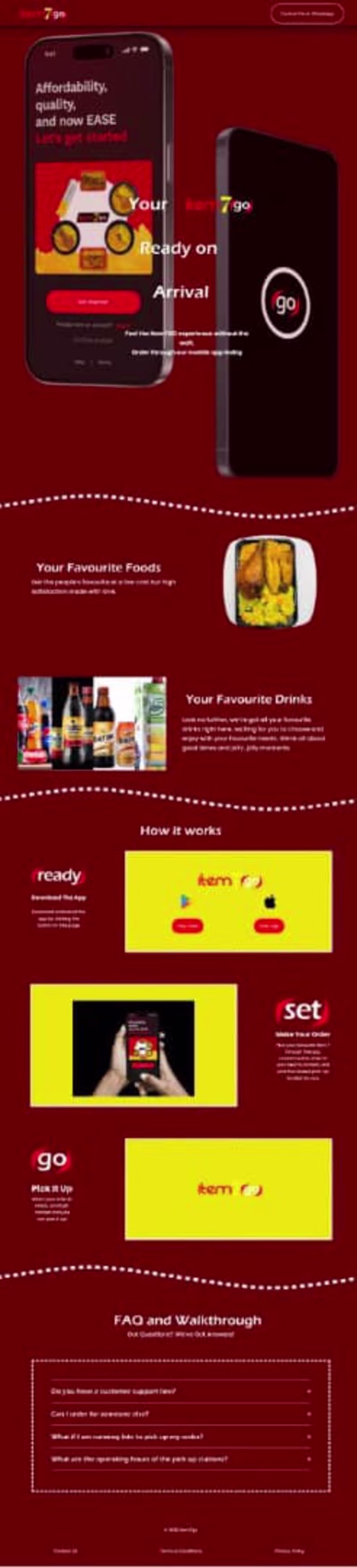 Cover image for FOOD DELIVERY LANDING PAGE REDESIGNED