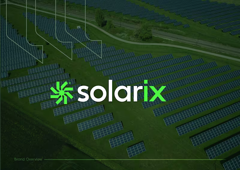 Cover image for Solarix- Brand Identity Design
Solarix is