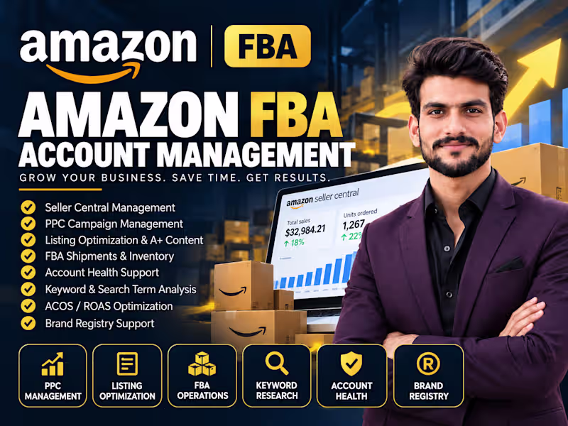 Cover image for Amazon FBA & eCommerce Operations Management