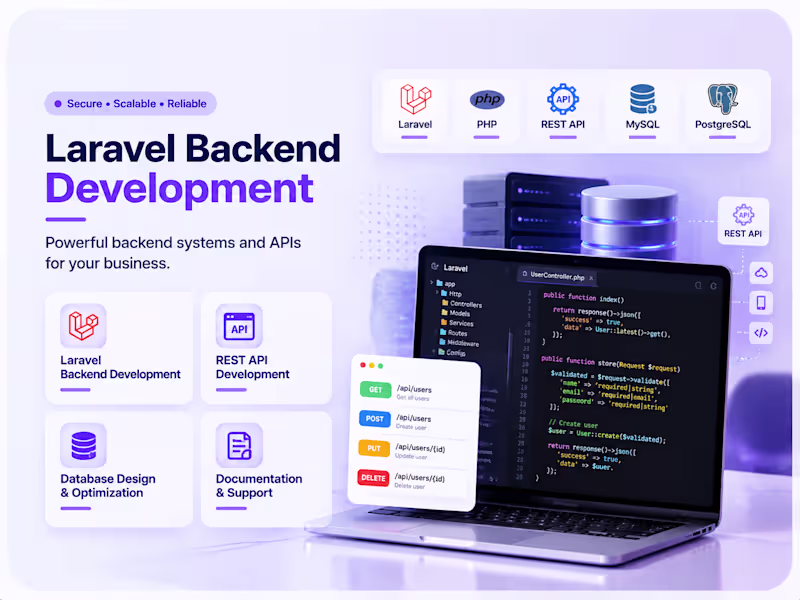Cover image for Laravel Backend Development