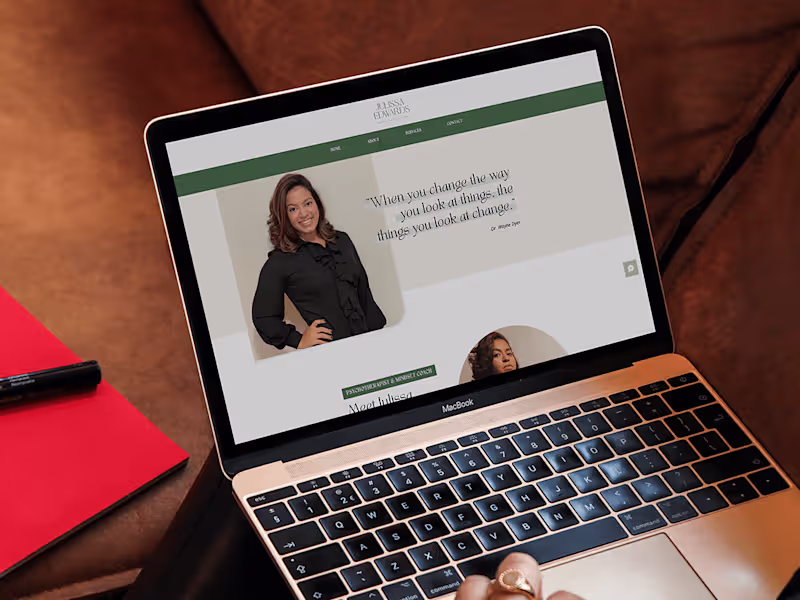 Cover image for Figma Website Design for Coaching Business