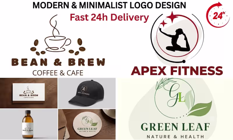 Cover image for Modern & Minimalist Logo Design Collection - Portfolio Showc...