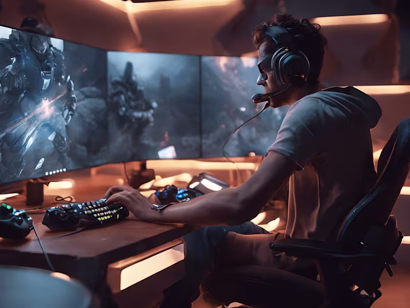 Cover image for Virtual Gamer🎮