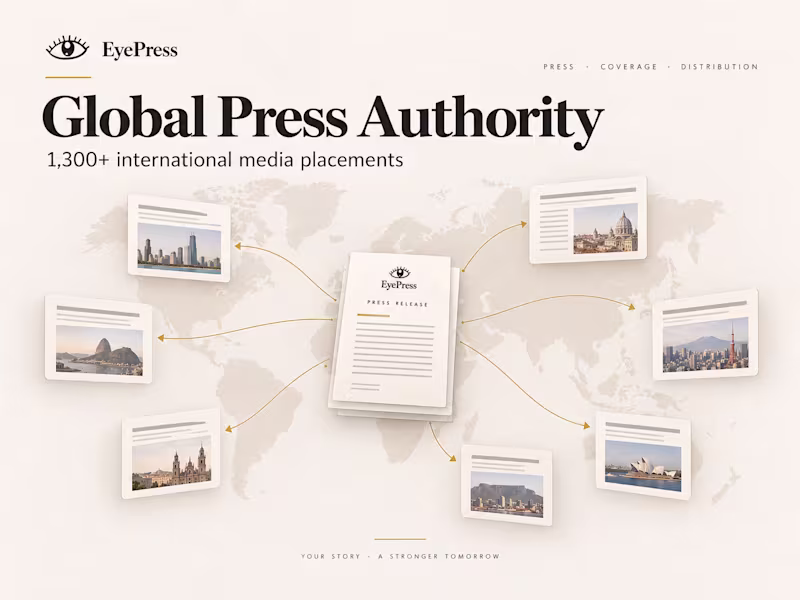 Cover image for Global Press Release Distribution Global Press Authority