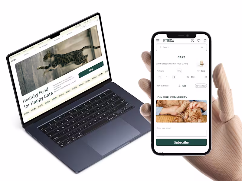 Cover image for E-Commerce Web & Mobile App Design