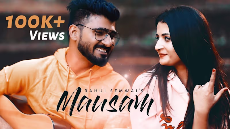 Cover image for Mausam song- Rahul Semwal ft. Khushi gahtiyari | Official music…