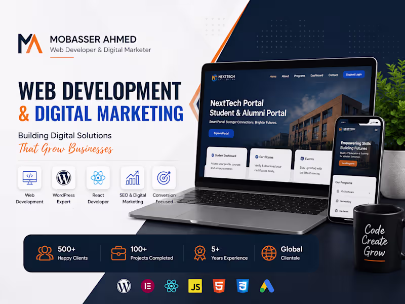 Cover image for WordPress Website Development