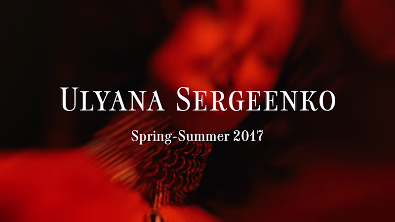 Cover image for Ulyana Sergeenko SS17 for Vogue Russia on Vimeo