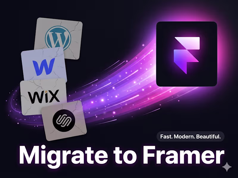 Cover image for WordPress to Framer Migration