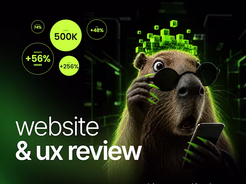 Cover image for Website & UX Review Call