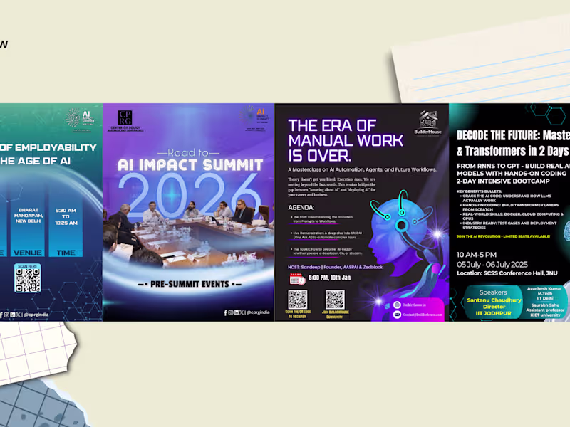 Cover image for The attached work brings together