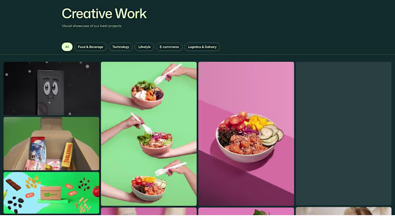 Cover image for Multi-Brand Creative Direction: DTC Food & Bev