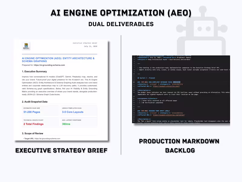 Cover image for AI Engine Optimization (AEO): Entity Architecture & Schema Graph