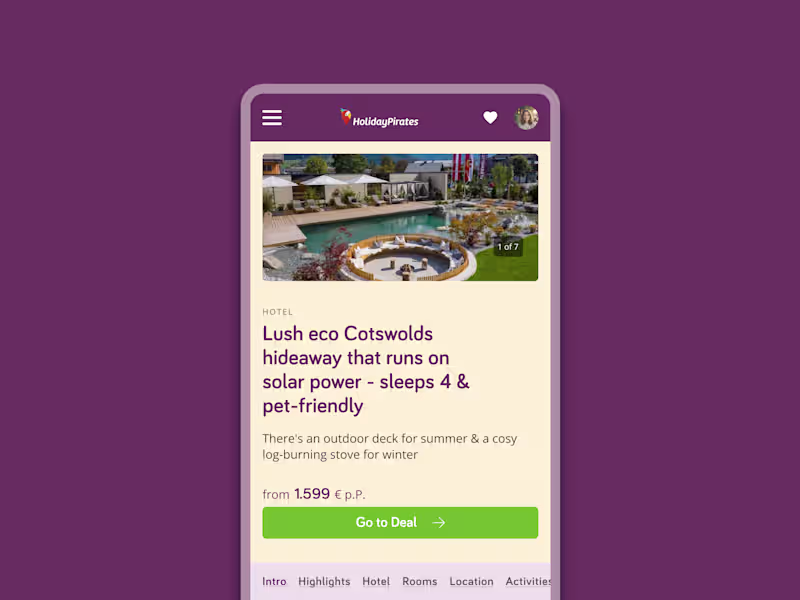 Cover image for Redesign of the hotel category