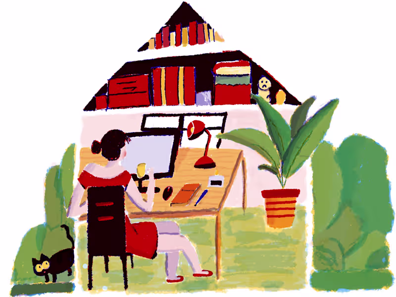 Cover image for Freehand illustration