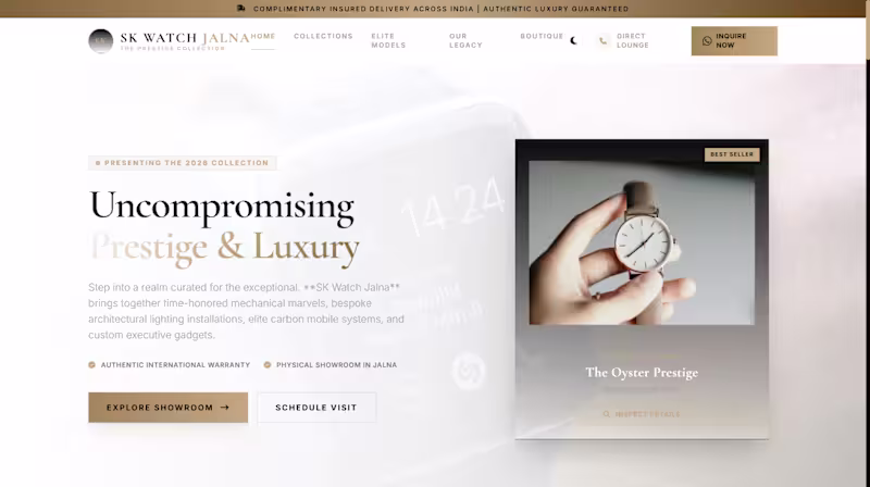 Cover image for Developed a modern and responsive