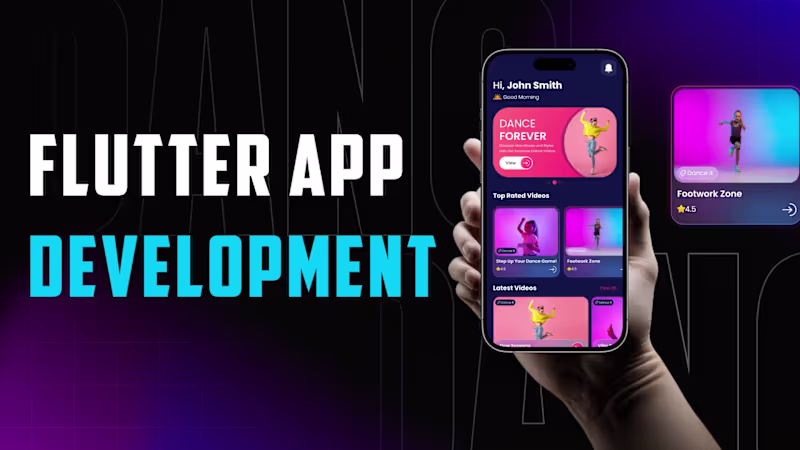 Cover image for Flutter App Development | FlutterFlow | Dart | Mobile App De...