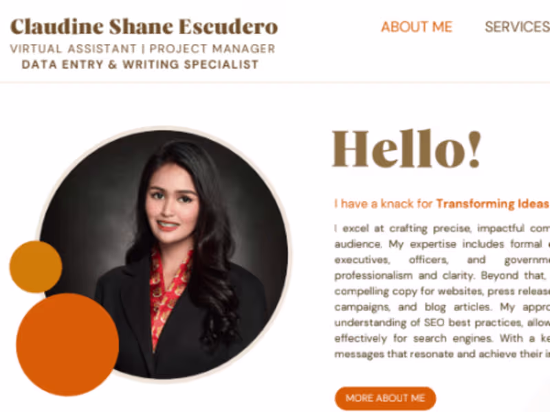 Cover image for Virtual Assistant | Executive Assistant