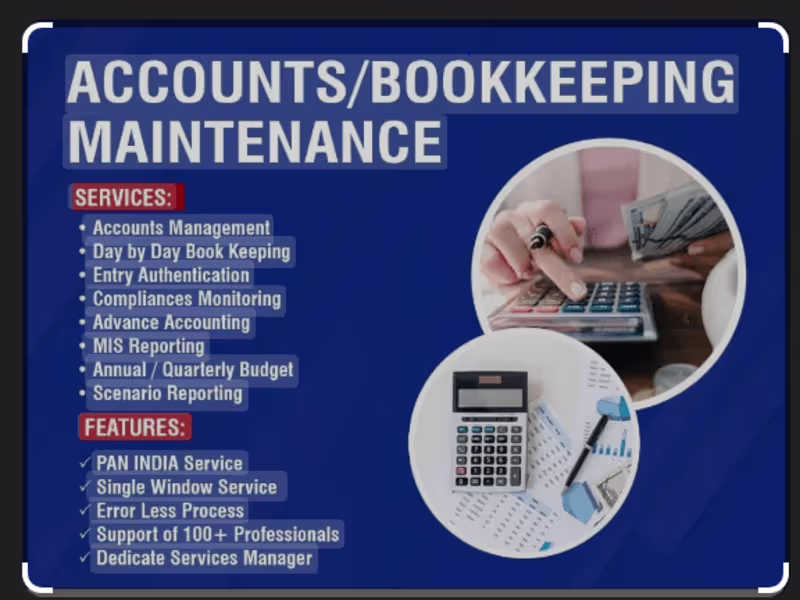 Cover image for Accurate & Reliable Accounting Service Smart Financial Decisions