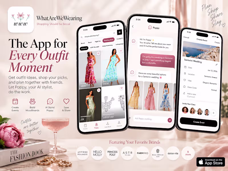 Cover image for WhatAreWeWearing: Social Shopping Meets AI