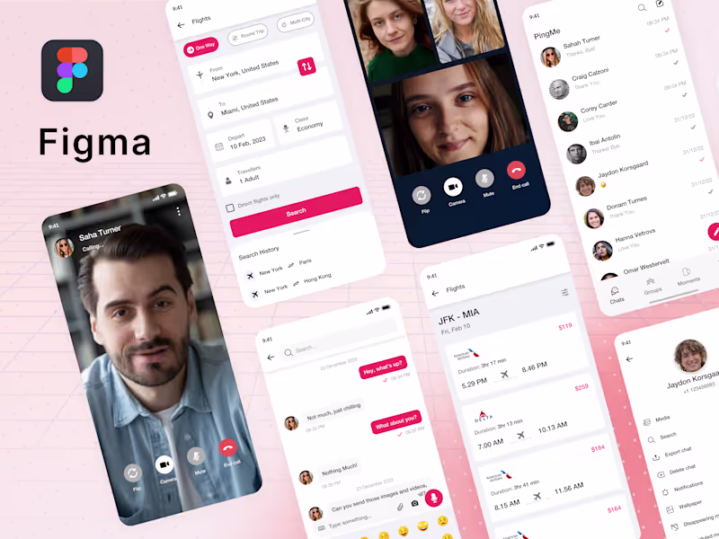 Cover image for Messaging App UI/UX Design