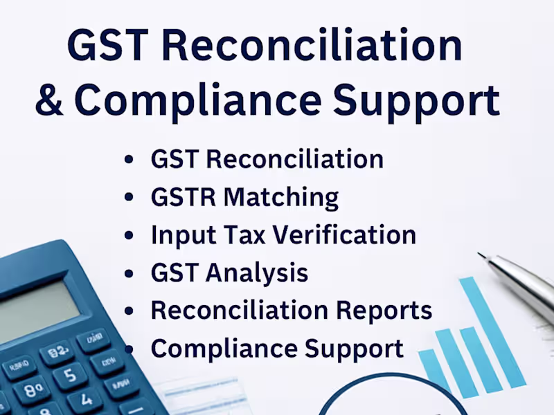 Cover image for GST Reconciliation & Compliance Support