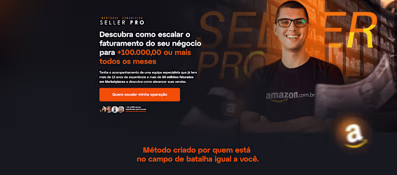 Cover image for Página de vendas - Mentoria Consultiva Seller Pro
