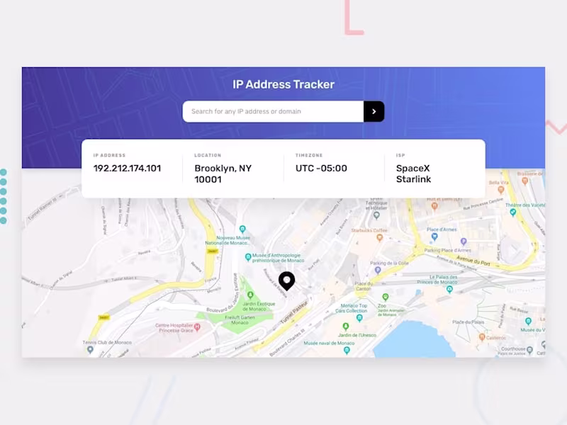 Cover image for IP Address Tracker