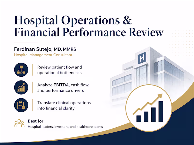 Cover image for A hospital management consulting framework