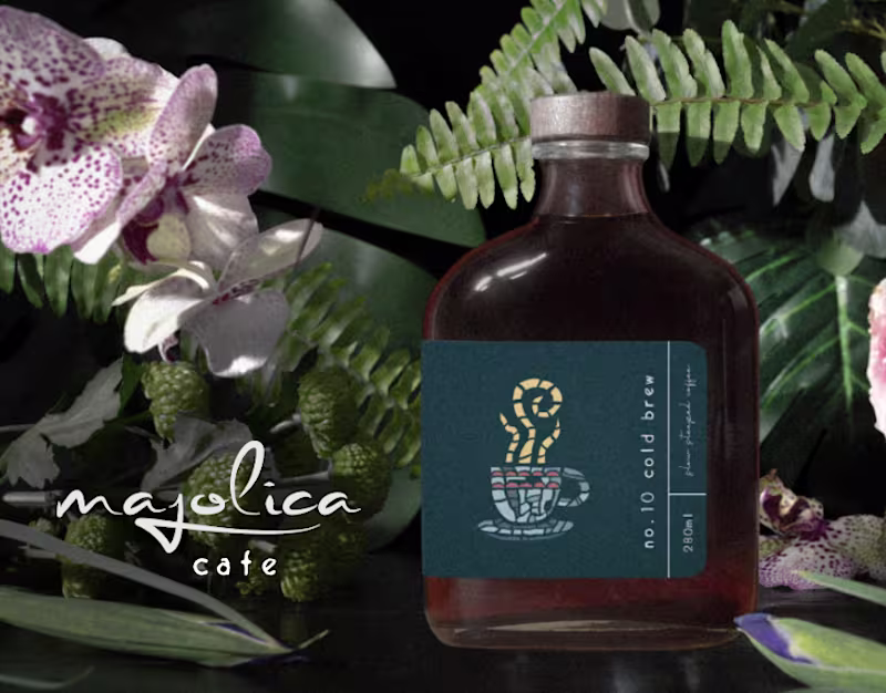 Cover image for Majolica Café Branding Design