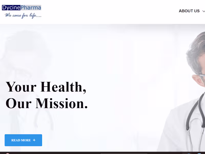 Cover image for website design with database.