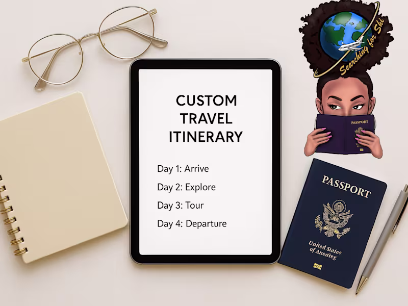 Cover image for Custom Travel Itinerary Creation