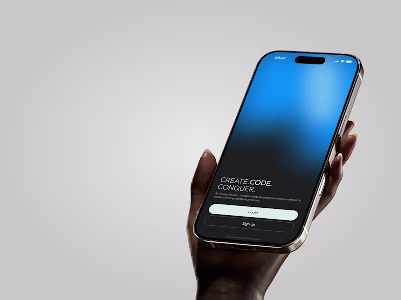 Cover image for Prodigi Studios: Mobile App Development