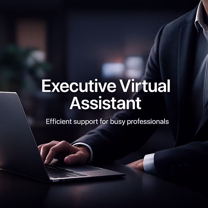 Cover image for Executive Virtual  Assistance for Busy Professionals.