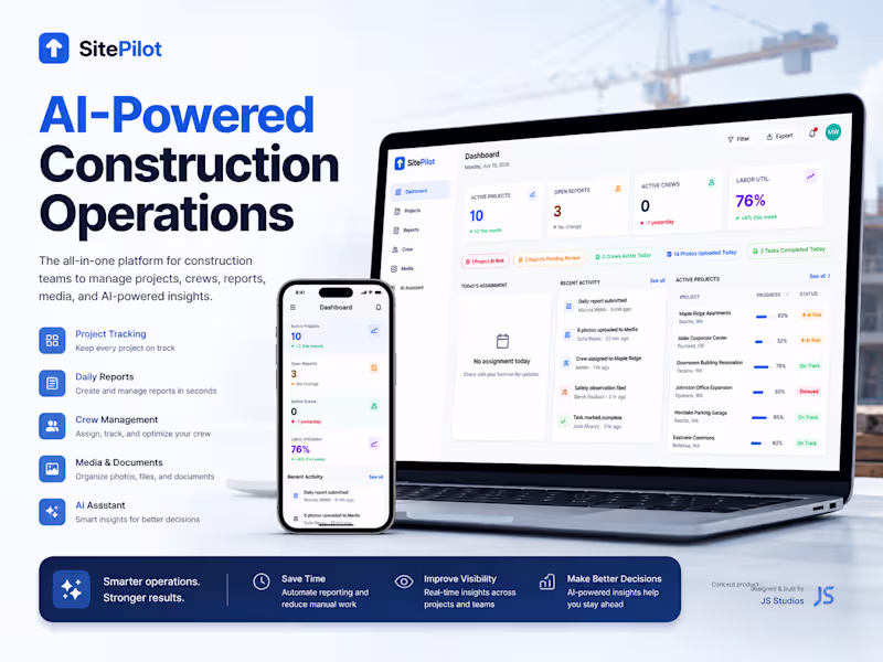 Cover image for SitePilot is a concept SaaS