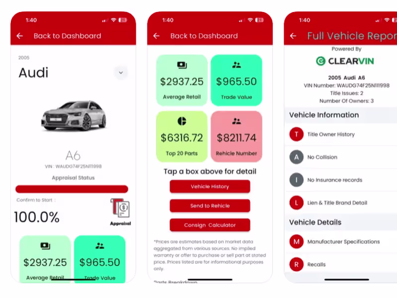 Cover image for Rehicle App (FlutterFlow, Shopify)