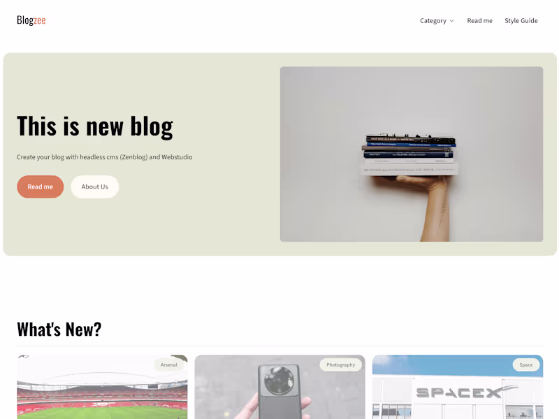 Cover image for Theme Blogzee