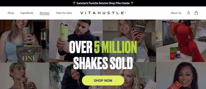 Cover image for Full-Stack E-Commerce Build for VitaHustle.
Engineered